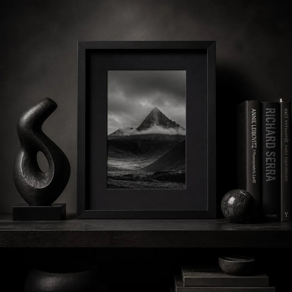 Black Wood Minimalist Photo Frame - View 4